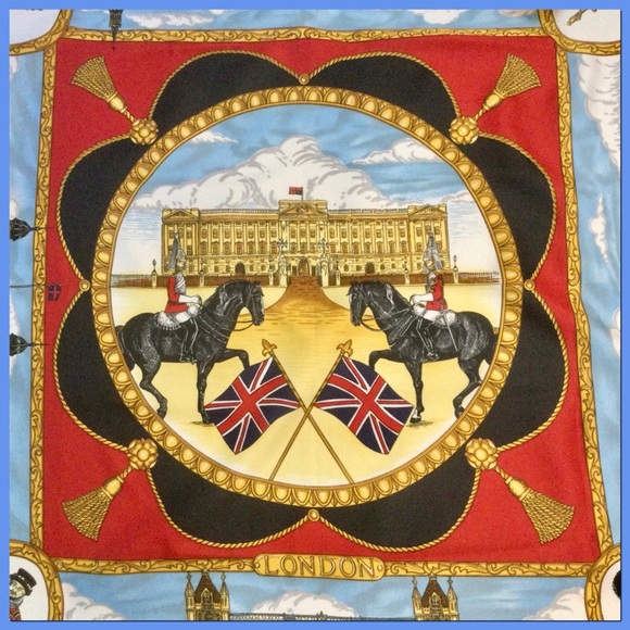 Vtg London Scarf_004 - Picture 4 of 6